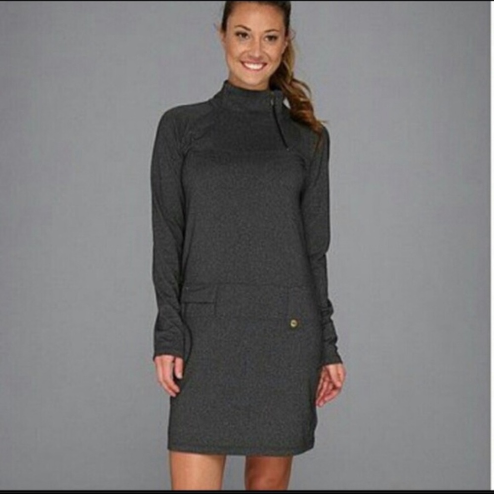 LOLE Evolt Grey Athleisure  Tunic Dress SZ M